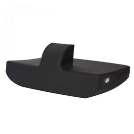 Lacura Round Bottom Wedge Knee Abductor, Standard, 20"W x 18"D, Thick, Stable, and Comfortable Seat Cushion, Wheelchair Pad Provides Positioning Advantages and Solid Seating Support