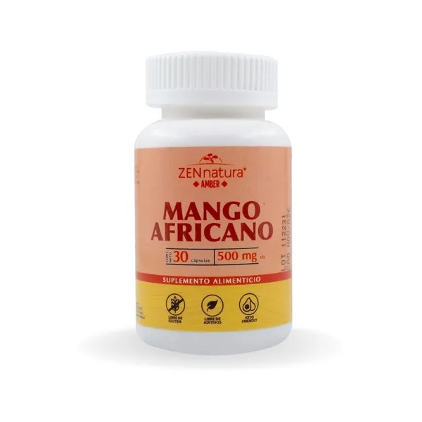 Mango Africano 30 Caps De 500 Mg Control De Peso