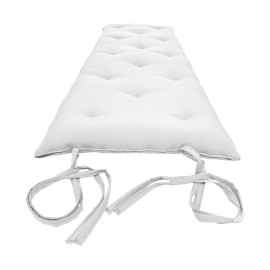 Danfuton Queen Floor Rolling Futon Mattress, Cotton Shikifuton Bed Mat 3x60x80 White