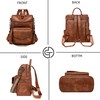 CTTOVIS Backpack Purse for Women Fashion Designer Backpack Ladies Travel