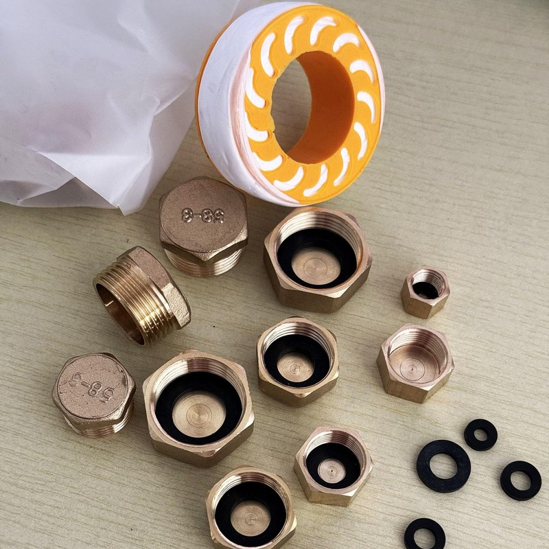 Blanking Plug Water Pipe Female Thread, Brass Angle Valve Cap