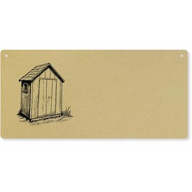 'Tool Shed' Large Wooden Wall Plaque/Door Sign (DP00063155)
