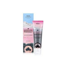 PERIOE Flouride-Free Himalayan Pink Salt Toothpaste, 3.4 oz - Charcoal Clean Mint w/Aloe Vera | Vegan, Cruelty-Free, Paraben-Free Plaque & Tartar Remo
