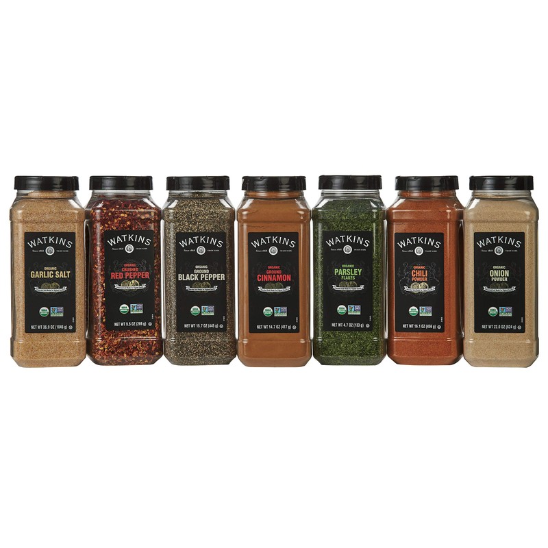 Watkins Gourmet Spice, Organic Ground Cinnamon, Bulk Food Service Size,