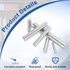 sourcing map 200Pcs 1.5 mm x 8 mm Dowel Pins,