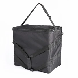 Insulated Heated Delivery Bag Car Food Warmer Pizza Carrier Bag | Keep Hot and Cold for Camping Food Transport Waterproof Material Adjustable Padded Handle Zipper Pocket 12V Lightweight