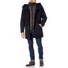 Cole Haan Men's Wool Melton Anorak, Navy, Large