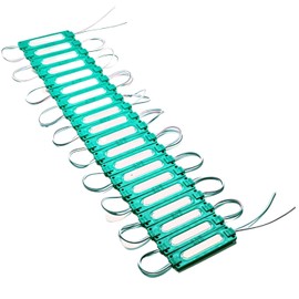 HTharros 24V LED Downlight Tire Light Work Light Shoulder Light Lamp Truck Waterproof Marker Stick Shape Custom Green Set of 20