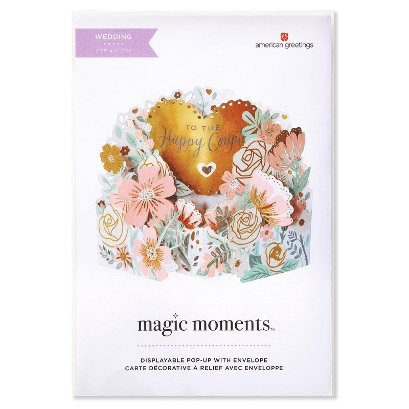 American Greetings Pop Up Wedding Card (A Wonderful Life)