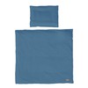 roba Seashells Indigo Baby Bed Linen, 80 x 80 cm,
