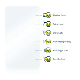 BROTECT Protective Glass for Bambu Lab A1 Mini (Pack of 3) Protective Film Tempered Glass [Extremely Scratch-Resistant 9H, Anti-Fingerprint, Ultra Transparent]