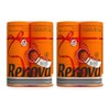 Renova Red Label Maxi Toilet Paper, Orange 2 pack
