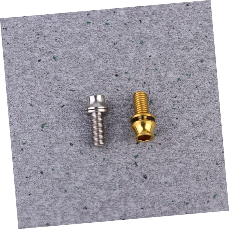 ULTECHNOVO 3sets Aluminum Alloy Screw M5x12mm Bike Screw Replacement Handle