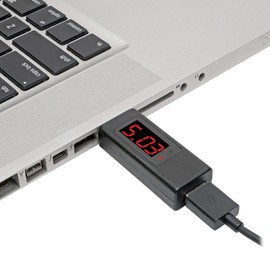 Tripp Lite USB-A Voltage & Current Tester Kit W/LCD Screen USB 3.1 Gen 1 (T050-001-USB-A)