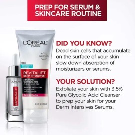 Loreal Paris Skincare Revitalift Derm Intensives Gel Cleans                                                                                           