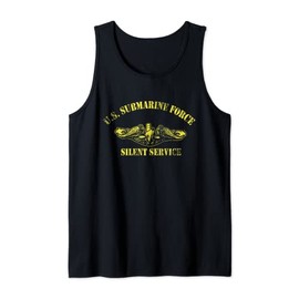 U.S Submarine Force Silent Service Veteran Submariner Gifts Tank Top