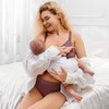 habibee Womens Nursing Bra Seamless Breastfeeding Sleep Maternity Bra with