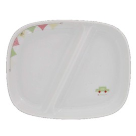 (Outlet Included) E – Kids Garland Divider Lunch Plate
