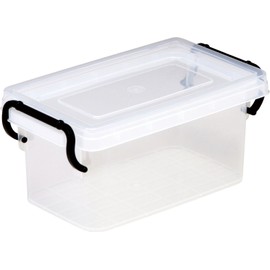 Izumi Kasei Made in Japan Safety Box Type 1 Clear (W16.7×D28.5×H13cm) 3655