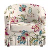 FUANGUI 2 Piece Club Chair Slipcover Stretch Barrel Chair Covers
