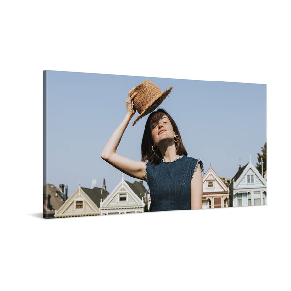 PICANOVA – Custom Canvas Prints with Your Photo 30x16 inch