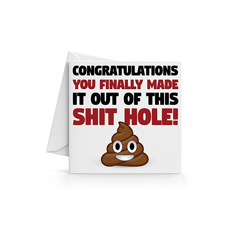 Funny Humorous 'Sorry Your Leaving' Card by Jewellery Sleuth