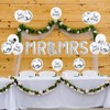 KOBOKO Silver Mr & Mrs Balloons Wedding Decoration