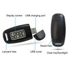 USB Charging Step Counter Walking 3D Pedometer with Large LCD