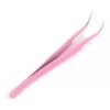 Vetus 2 Pinzas Curva Y Recta Color Rosa Especiales Pestañas