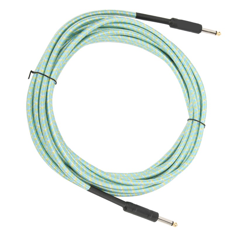 Musical Instrument Cable Braided Shielding Audio Extension Cord with NickelPlated