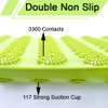 Cresitch Shower Mat, Non-Slip Shower Mat, 47 x 47 cm,