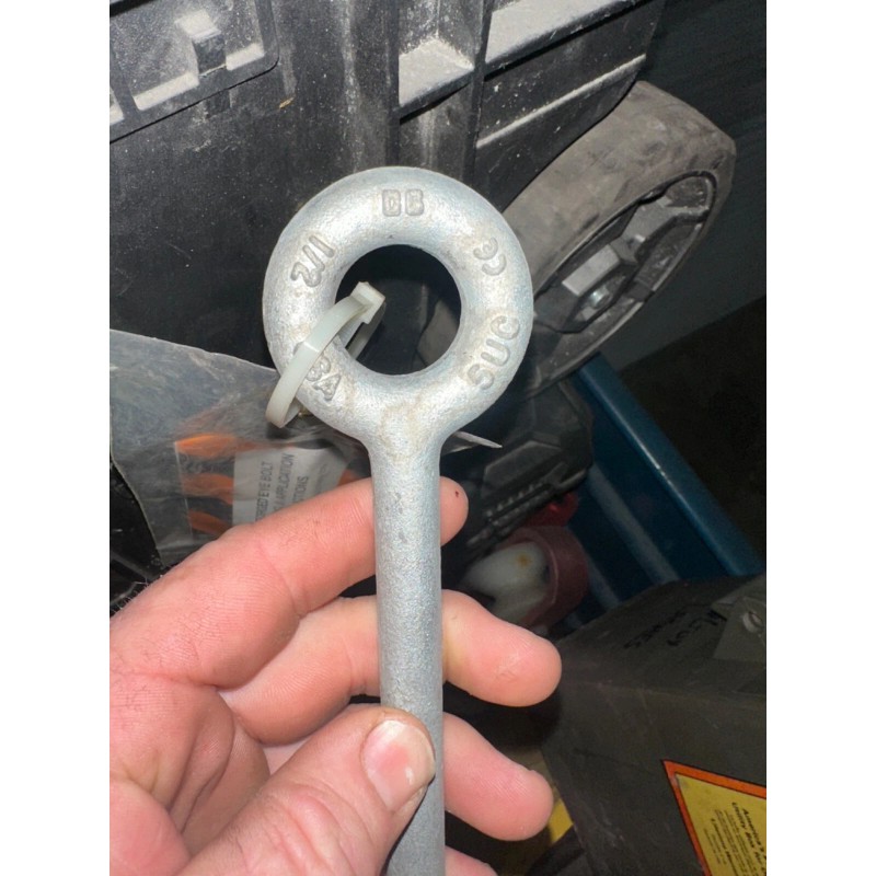 Crosby g-291 1/2" x 12" eyebolt.