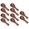 10pcs Small Wooden Spoons Cooking Condiments Spoons for Kitchen Seasoning