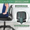 KIZECK Swivel Armless Desk Office Chair Without Arms Adjustable Height