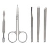19pcs Manicure Pedicure Nail Clippers Set Stainless Steel Acne Removal