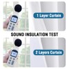 H.VERSAILTEX Blackout Window Curtain Panels Cold and Light Blocking Drapes