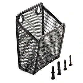 Remote Control Holder Wall Mount Media Organizer Storage Box
