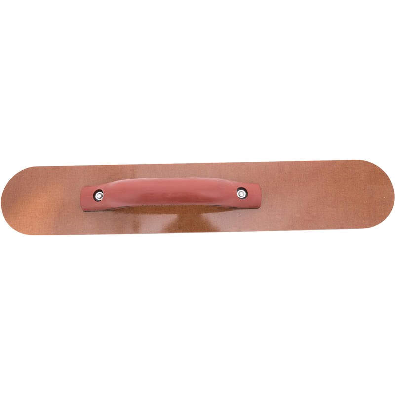 MARSHALLTOWN 18 Inch Round Resin Concrete Hand Float, DuraSoft Handle,