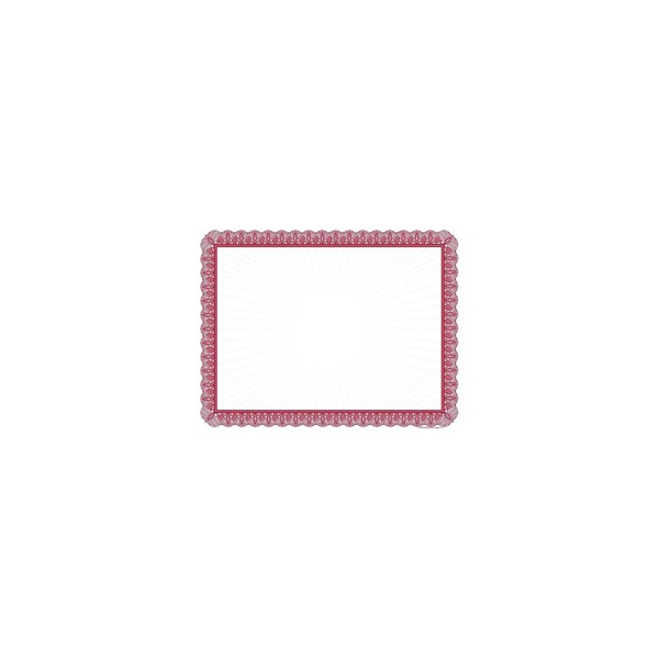 Great Papers! Red Value Certificate, 8.5" x 11", 100 Count