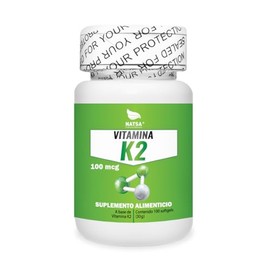NATSA Vitamina K2 | 1 cápsula diaria | Calidad Premium | Ingredientes Puros