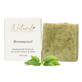 Natural Cilt Nettle Soap - 100% Natural Soap - No Harmful Ingredients - Certified - Handmade - Shower Soap for All Skin Types - Shower Gel - Natural Food