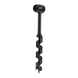1 Inch Manual Auger Drill Bit with T Handle, Wood Auger for Bushcraft Backpack Camping Survival Tool (25-230mm)