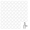 Pack of 60 Fitschenringe Room Doors, 15 mm x 10.2