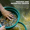 SE 13.25 Inch Wide Stackable Classifier Gold Prospecting Pan Set