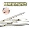 Compas Aureo Regla Divisora Microblading Diseño Cejas