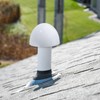PVC Flue Pipe Roof Vent Cap for 1-1/2" 2" 3"