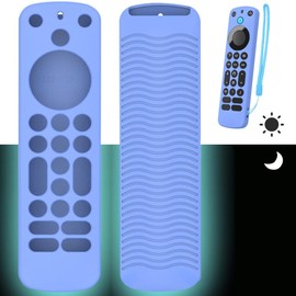 Fernbedienung Hülle für Alexa Voice Remote Pro für Fire TV Cube Remote Pro,rutschfeste Silikon Schutzhülle,leuchtet im Dunkeln,Fernbedienung Abdeckung für TV Zubehör