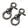 [FUSSED] 2pcs Lever Nascan Rotating Key Chain Swivel Snap Hook
