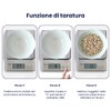Tanita KD-321 - Báscula Digital de Cocina (3 kg), Color