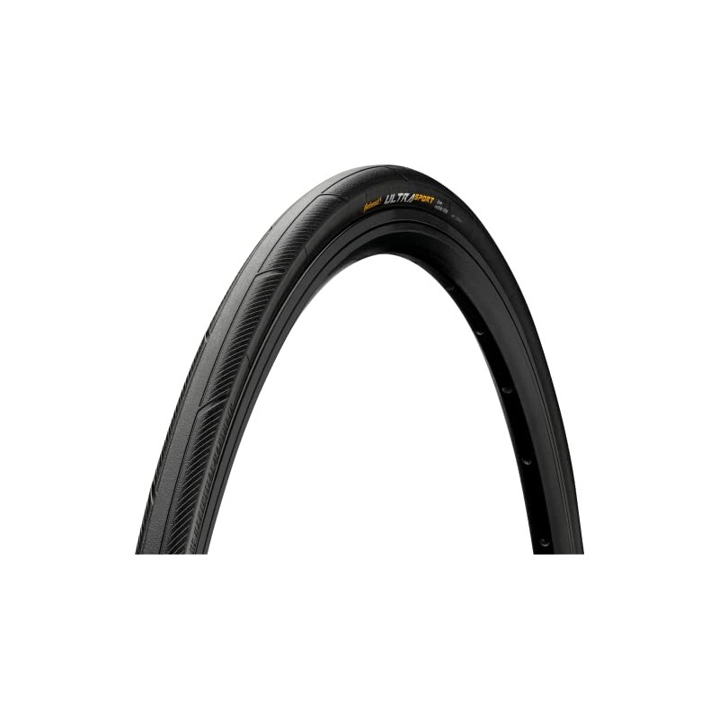 Continental Unisex's Ultra Sport III Bike Tire, Black, 700x28